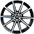 Диск колеса Alcasta "M61" 6,5x16 5*105 ET38 D56,6 BKF