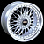 Диск колеса BBS RS 5906F 7,0x15 4*100/4*114,3 ET25 D73,1 Silver Polish Lip Gold Rivets